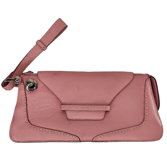Pink Vintage Y2K Clutch by BCBGMaxAzeria - Picture 1 of 13